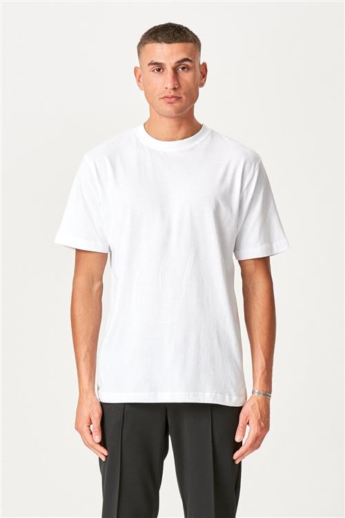 Oversized T-shirt - Hvid - Herre - 2XL - TeeShoppen