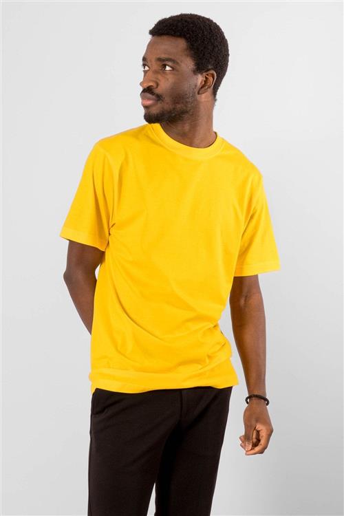 Oversized T-shirt - Gul - Herre - XL - TeeShoppen
