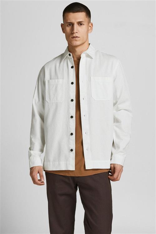 Logan Linned Skjorte - Hvid - Herre - L - Jack & Jones