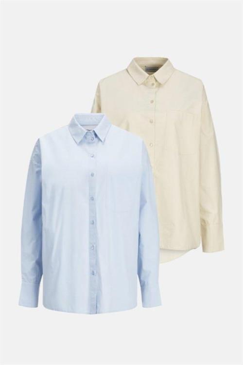 2 stk. Relaxed Shirt - Default Title - TeeShoppen