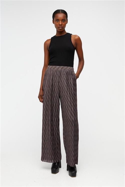 Lux High Waist Bukser - Sort - M - Object