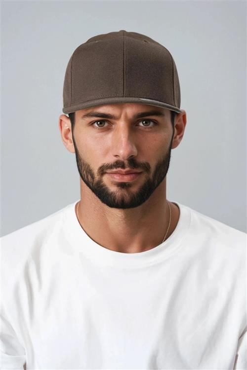 Classic Snapback - Brown - One Size - TeeShoppen