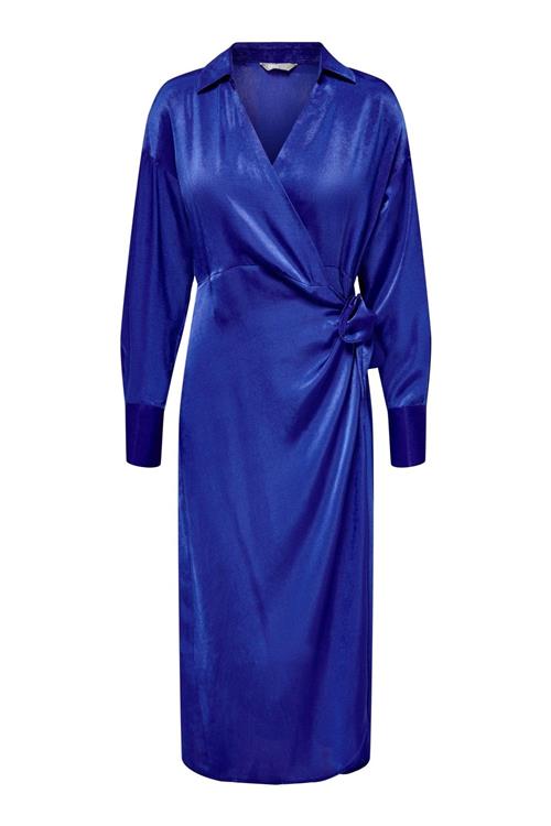 Mille Langærmet Midi Kjole - Sodalite Blue - XL - ONLY