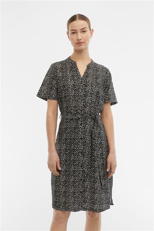 Seline Midi Kjole - Sort - 40 - Object