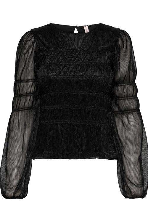 Fallon Wenda Bluse - Sort - 2XS - ONLY