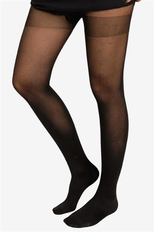Mathilde Strømpebukser 50 DEN - Sort - M/L - TeeShoppen