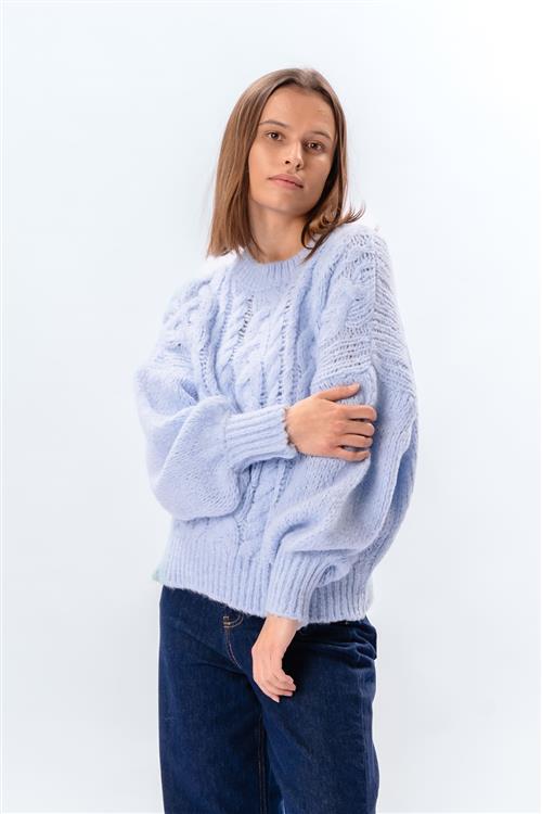 Emma Knit - Skyblå - One Size - TeeShoppen