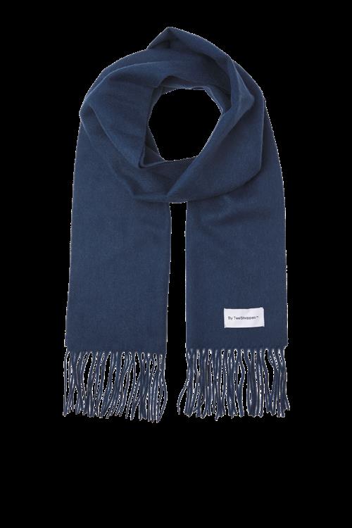 Klassisk Halstørklæde - Navy - Herre - One Size - TeeShoppen