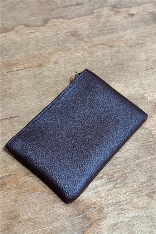 Sara Zip Bag - Kaffebrun (Sample) - One Size - TeeShoppen