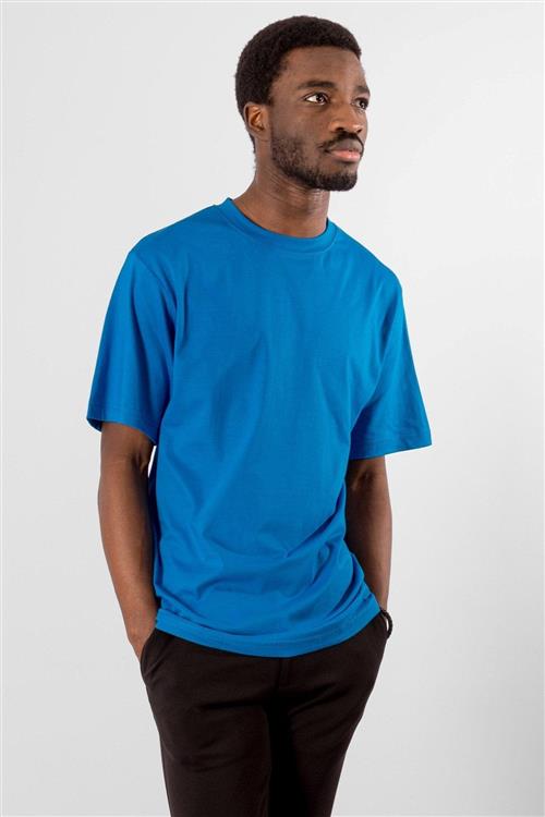 Oversized T-shirt - Turkis Blå - Herre - 2XS - TeeShoppen
