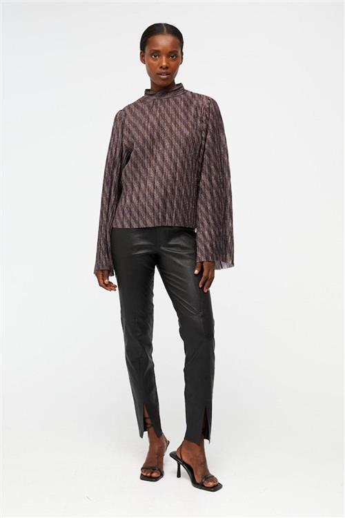 Lux Langærmet Bluse - Sort - XS - Object