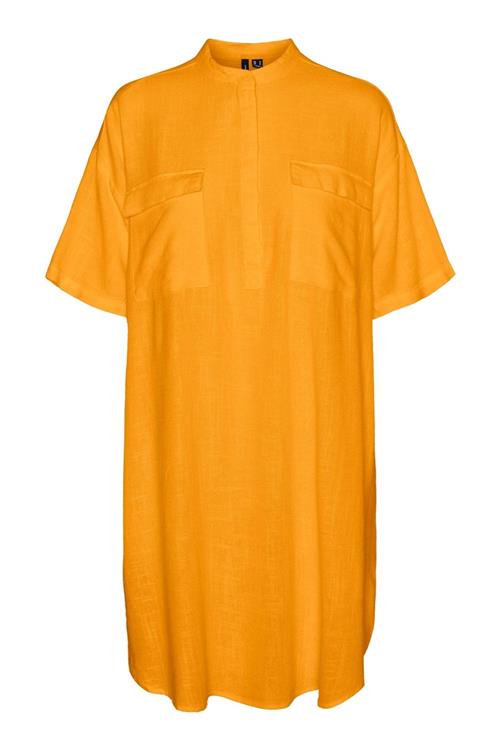 Line Mini Kjole - Radiant Yellow - L - Vero Moda
