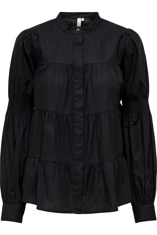 Johane Katy Bluse - Sort - Herre - M - ONLY