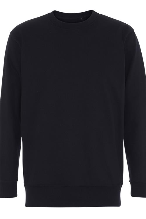 Basic Crewneck - Navy (dame) - Dame - L - TeeShoppen