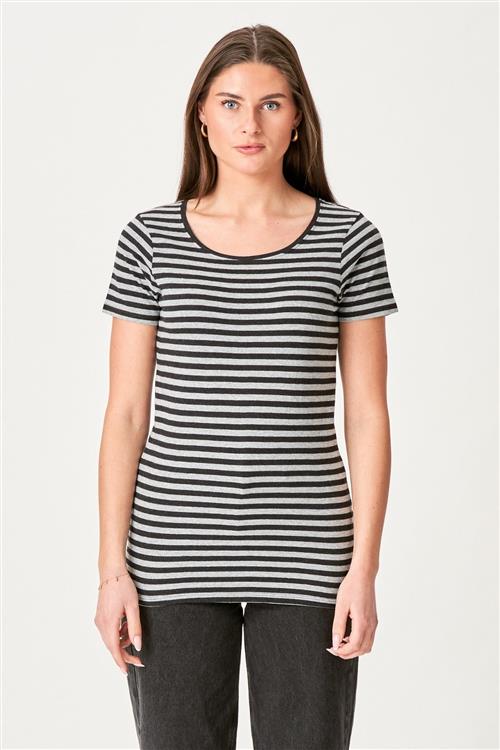 Nørregade T-shirt - Sort-Grå - XS - TeeShoppen