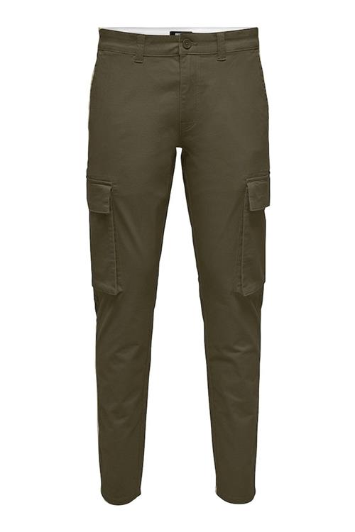 Next Cargo Pants - Olive Night - Herre - 38/32 - Only & Sons