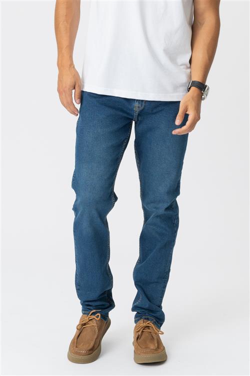 Originale Performance Jeans (Regular) - Medium Blue Denim - Regular fit - Herre - 32/32 - TeeShoppen