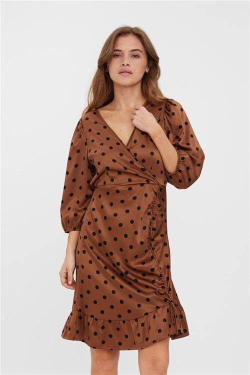 Essi 3/4 Kort Kjole - Aztec - M - Vero Moda
