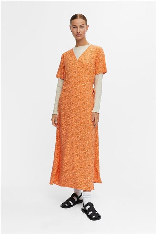 Ema Elise Wrap Kjole - Autumn Sunset - 40 - Object