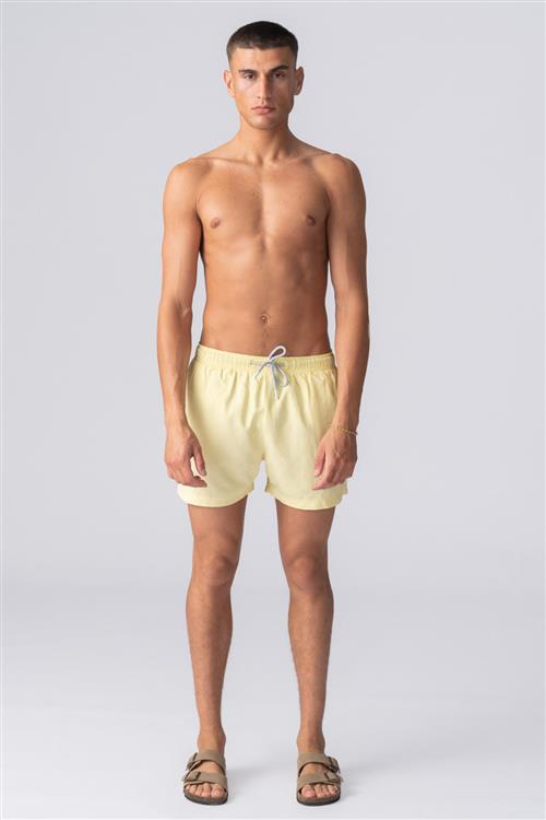 Badeshorts - Gul - L - TeeShoppen