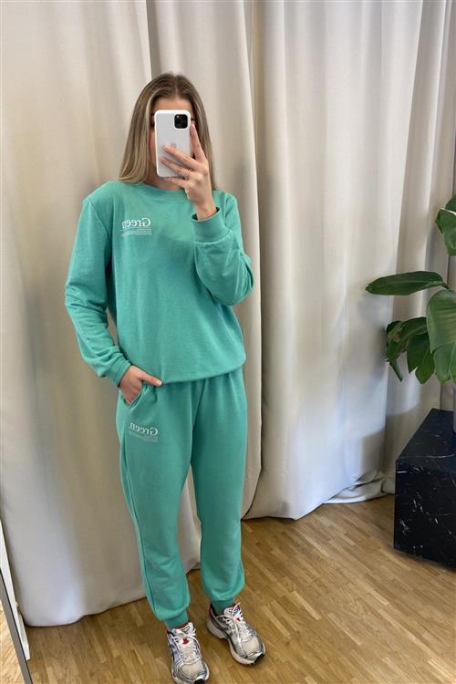 Colour Sweatpants - Grøn - L - ONLY
