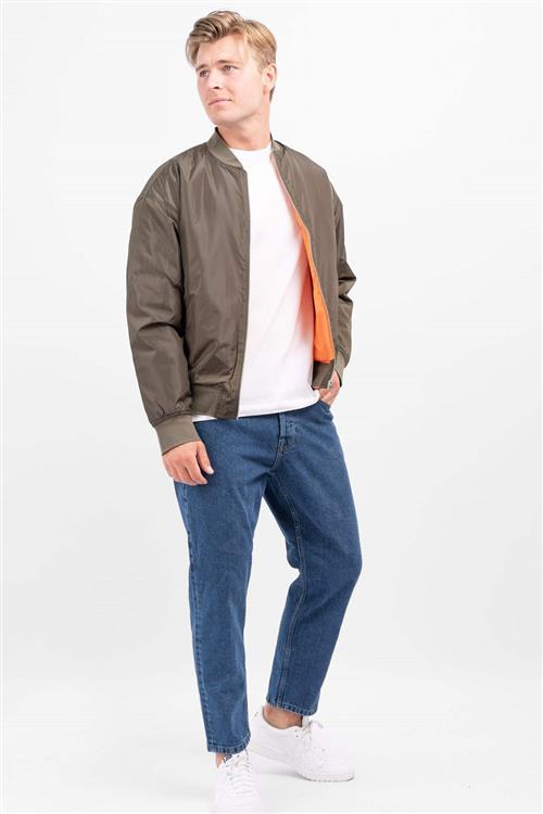 Clay Bomber Jacket - Forest Night - Herre - 2XL - Jack & Jones