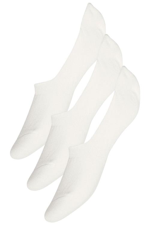 Cindy Sokker 3-pak - Hvid - One Size - Vero Moda
