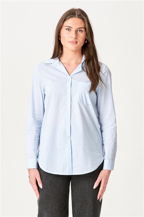 Sophia Skjorte - Lys blå - XL - TeeShoppen