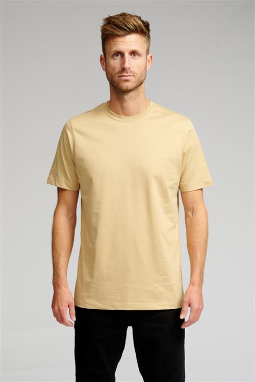 Basic T-shirt - Sand - FeHerre - M - TeeShoppen