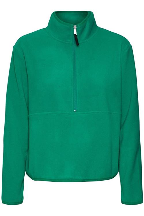 Ilsa Half Zip Fleece - Pepper Green - M - Vero Moda