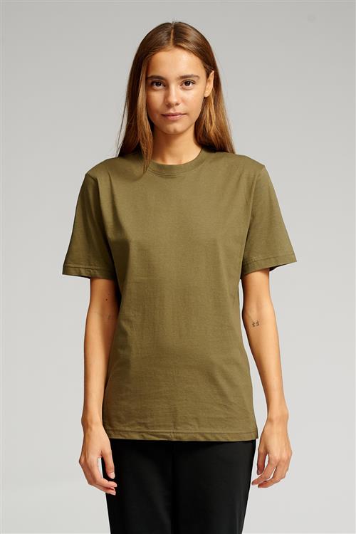Oversized T-shirt - Army (dame) - Dame - XL - TeeShoppen