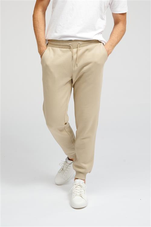 Basic Sweatpants - Mørk Beige - Herre - XL - TeeShoppen