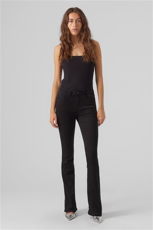 Peachy MR Flared Bukser - Sort - S/34 - Vero Moda