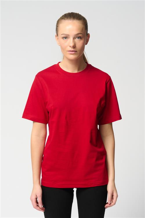 Oversized t-shirt - Rød - Dame - 3XL - TeeShoppen