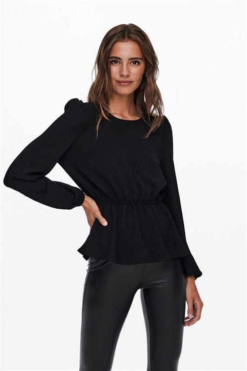 Mette Bluse - Sort - S - ONLY