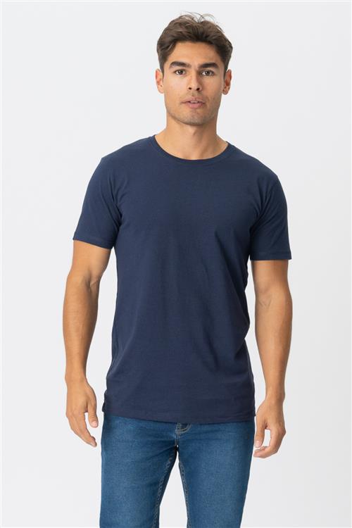 Muscle T-shirt - Navy - Herre - XL - TeeShoppen