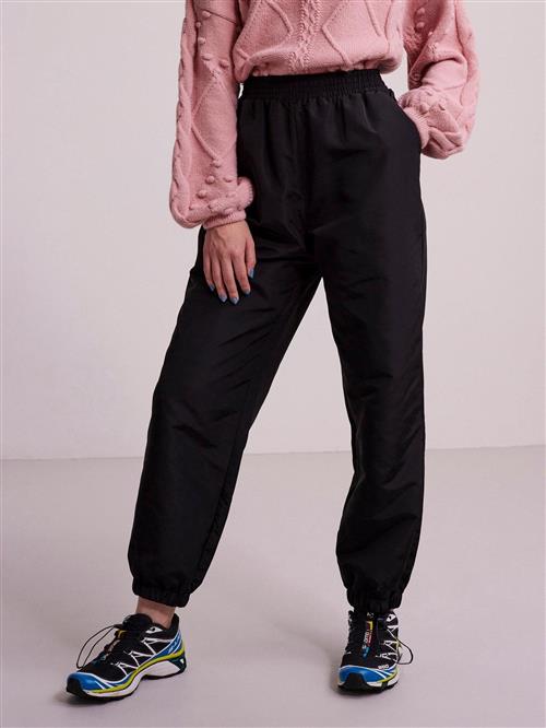 Jylla High Waist Pants - Sort - Dame - S - PIECES