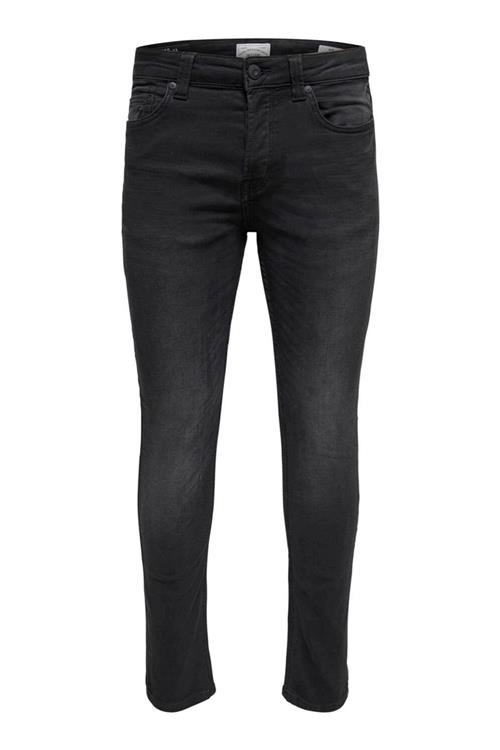 Se Loom Jog Jeans - Denim Sort - Herre - 29/32 - Only & Sons ved Teeshoppen