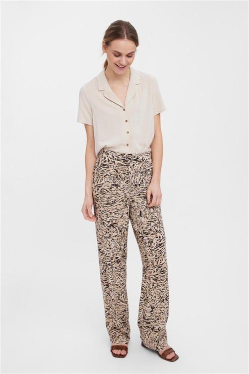 Easy Wide Pants - White Pepper - L - Vero Moda