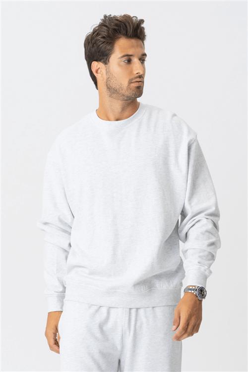 Original Sweatshirt - Lysegrå - Herre - 2XL - TeeShoppen