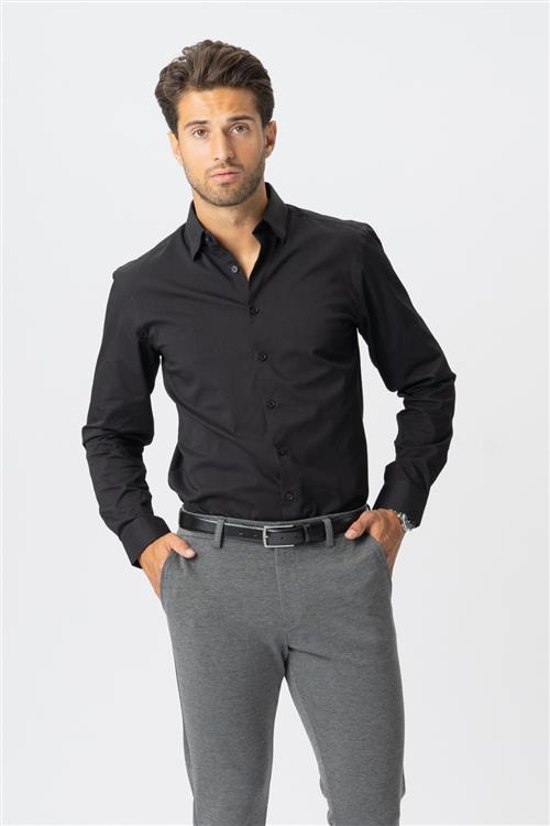 Originale Performance Skjorte - Sort - Herre - L - TeeShoppen