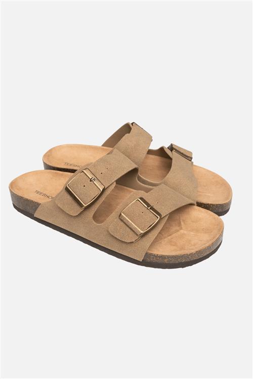 Paris Tøfler - Beige - 43 - TeeShoppen