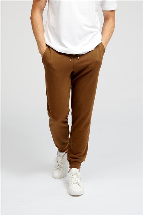 Basic Sweatpants - Brun - Herre - XS - TeeShoppen