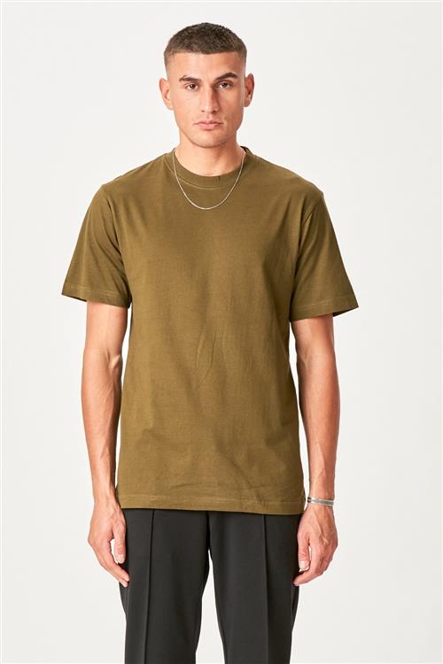 Oversized T-shirt - Army - Herre - 2XL - TeeShoppen
