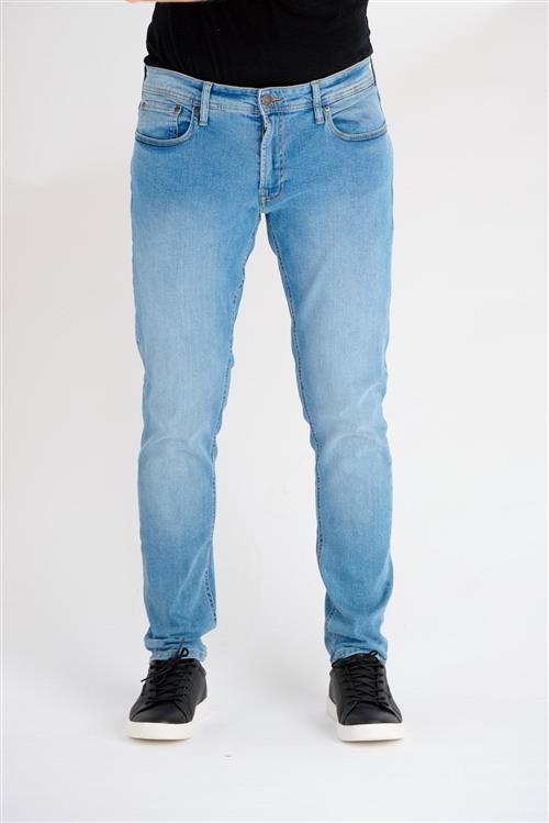 Originale Performance Jeans (Slim) - Light Blue Denim - Slim fit - Herre - 34/36 - TeeShoppen