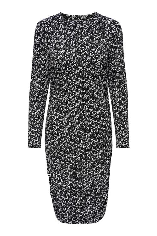 Zille Ruching Dress - Sort - Dame - S - ONLY