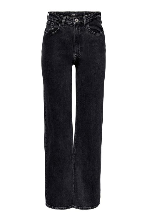 Juicy Jeans (wide leg) - Sort denim - Dame - 29/32 - ONLY
