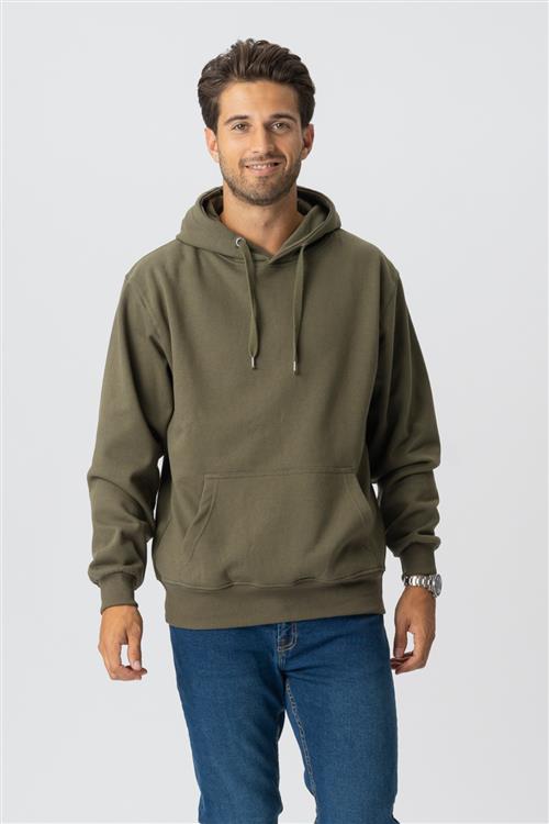 Basic hoodie - New Army - Herre - 3XL - TeeShoppen