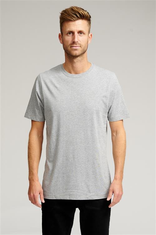 Basic T-shirt - Grå - FeHerre - 2XL - TeeShoppen