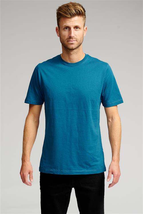 Basic T-shirt - Petroleumsblå - Herre - 3XL - TeeShoppen